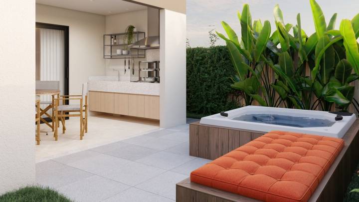 Quintal da casa térrea