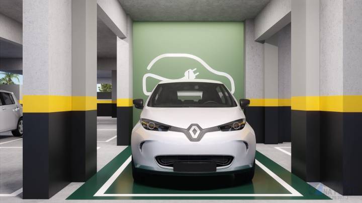 vaga carro elétrico