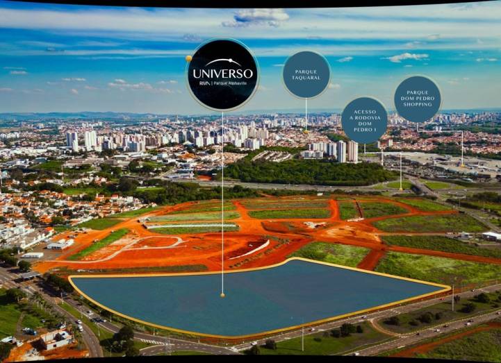 A melhor localização do primeiro apartamento na planta no Universo Riva Parque Alphaville, campinas