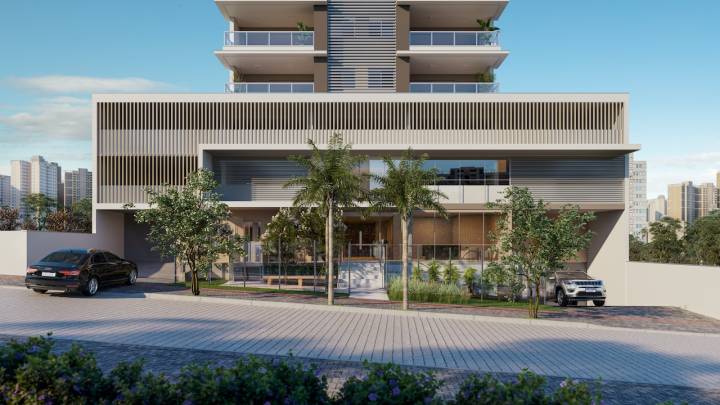 acesso e portaria do Altitude Cambuí, lançamento de apartamentos na planta no bairro cambuí em campinas