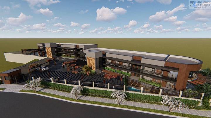 Vista Aérea deste lançamento no Nova Campinas