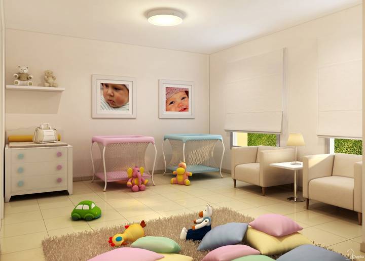 apartamento venda campinas residencial allegria perspectiva ilustrada baby room