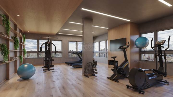 Perspectiva ilustrada da academia