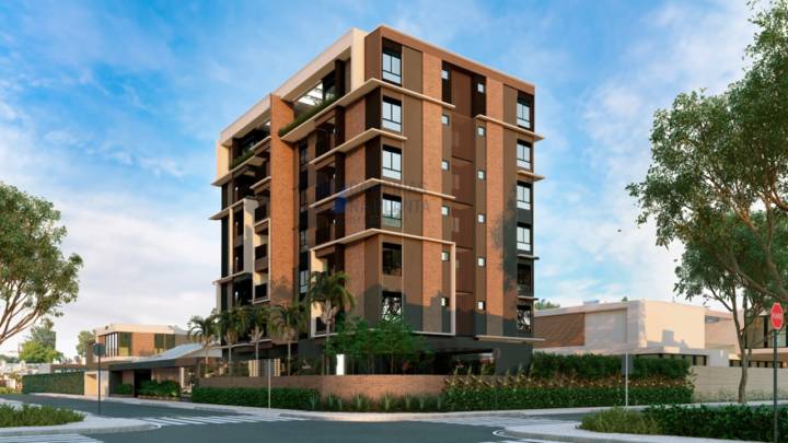 Fachada moderna do Wert Design Taquaral - arquitetura exclusiva de apartamentos na planta.