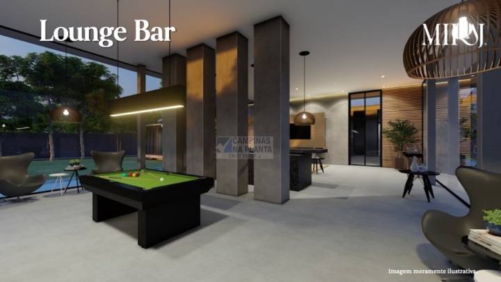Lounge bar do loteamento
