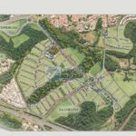 Mapa das Casas Vert no Ville Sainte Anne em Campinas