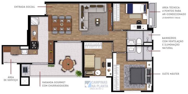 Vila Inglesa Lançamento Planta Tipo