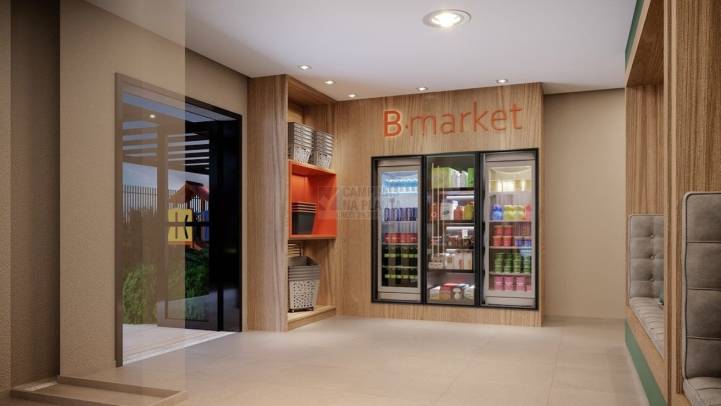 Perspectiva ilustrada do B Market