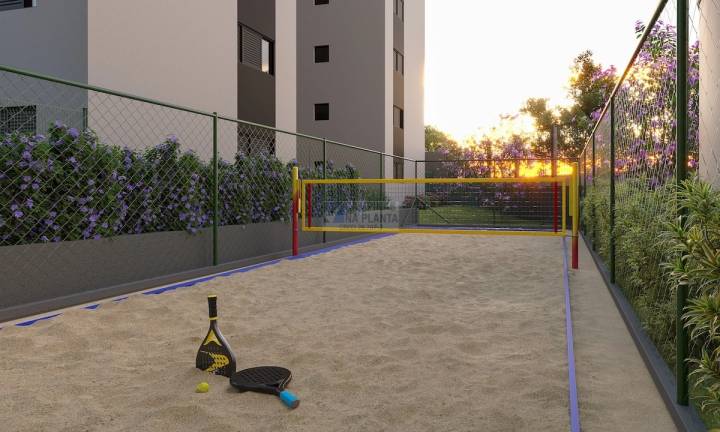 beach arena ou beach tênis do HM Maxi Campinas