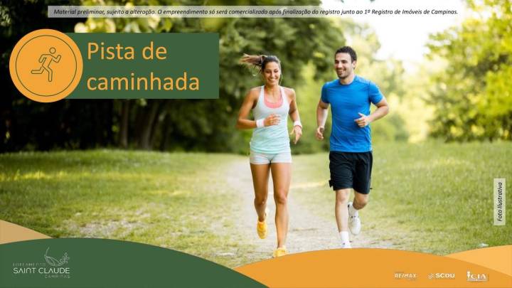loteamento saint claude pista caminhada