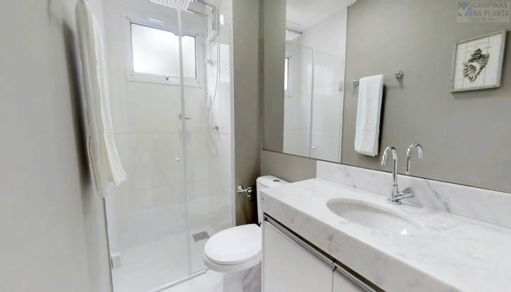 alameda primavera hortolandia apartamento decorado banheiro