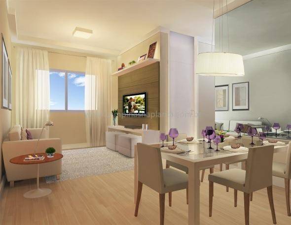 perspectiva da sala do villa matão sumaré