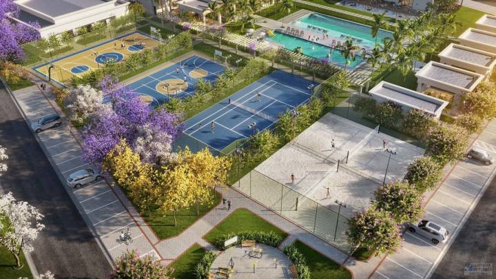 quadras poliesportivas