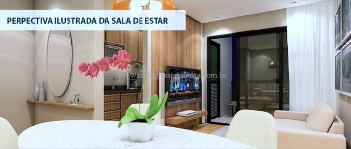 residencial parque taquaral sala estar