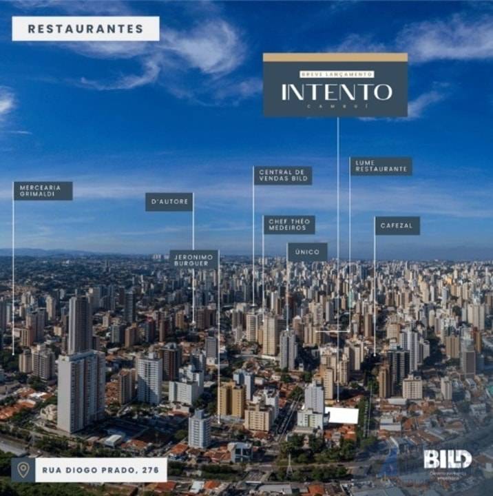 localização de resturantes mais próximos do intento cambuí