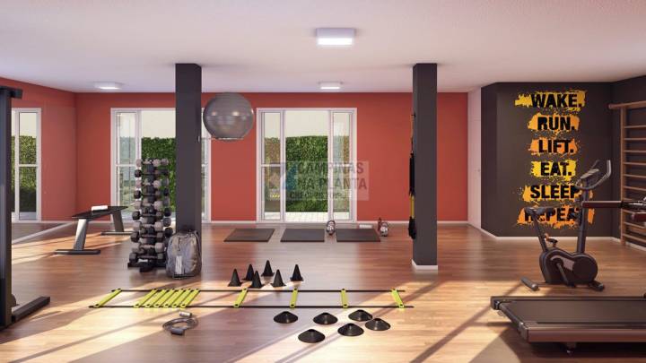 espaço fitness do Arbo Condomínio Parque lançamento no Panamby Campinas