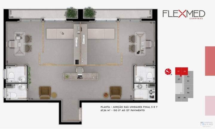 planta 67m juncao do flexmed