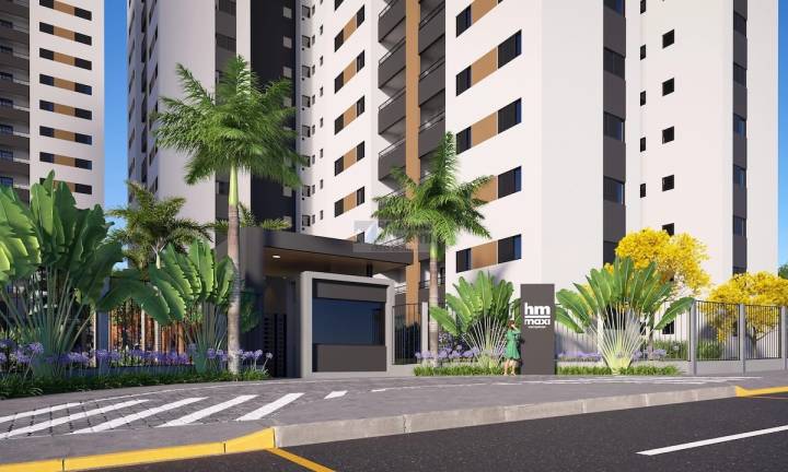 portaria de pedestres do HM Maxi Campinas