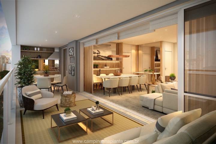 Terraço gourmet Uniqueness Cambui