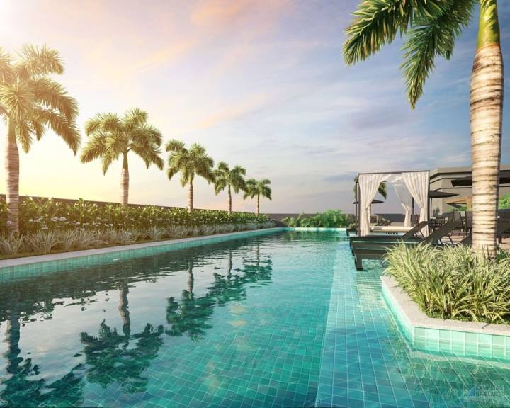 piscina do living blend