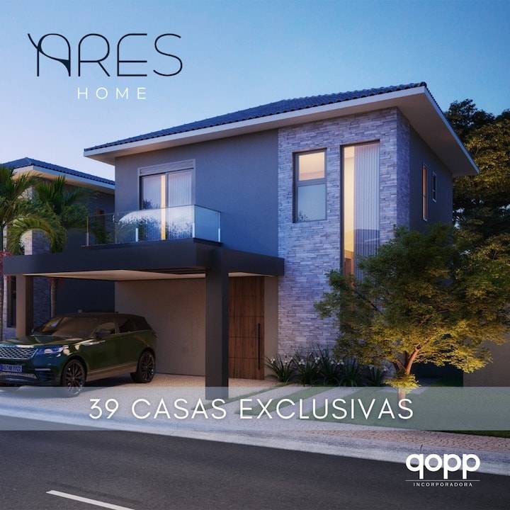 ares home breve lançamento casas na planta em sousas