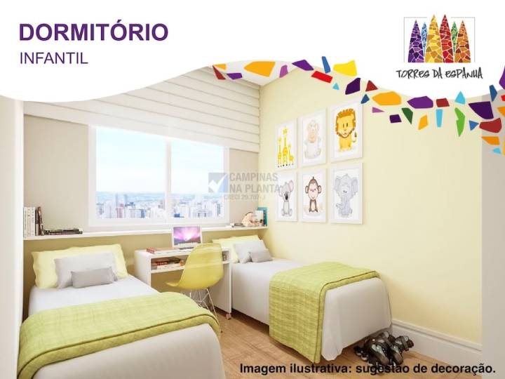 perspectiva quarto infantil