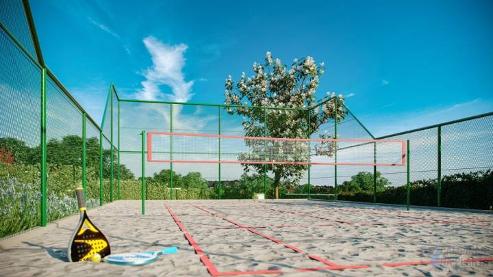 quadra beach tenis do alamedas ouro verde cerejeiras