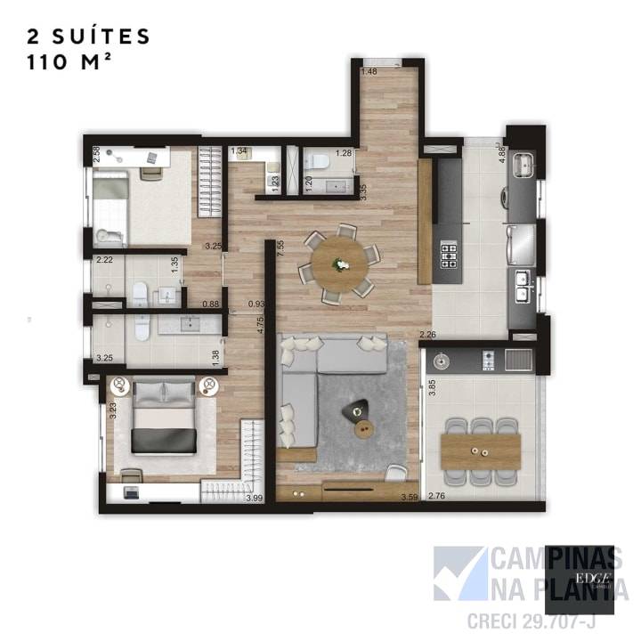 planta 110m