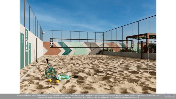 quadra beach tennis do taquaral residencial