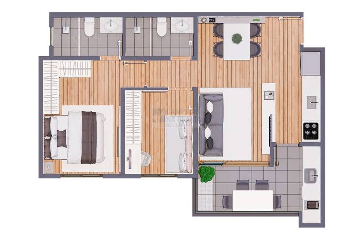 Biitencourt 678 Lancamento Planta 2 Dormitorios Finais 1 8