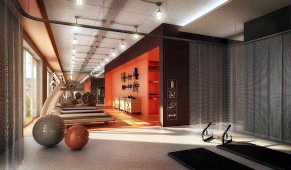 Perspectiva ilustrada da academia do Max Haus Cambuí