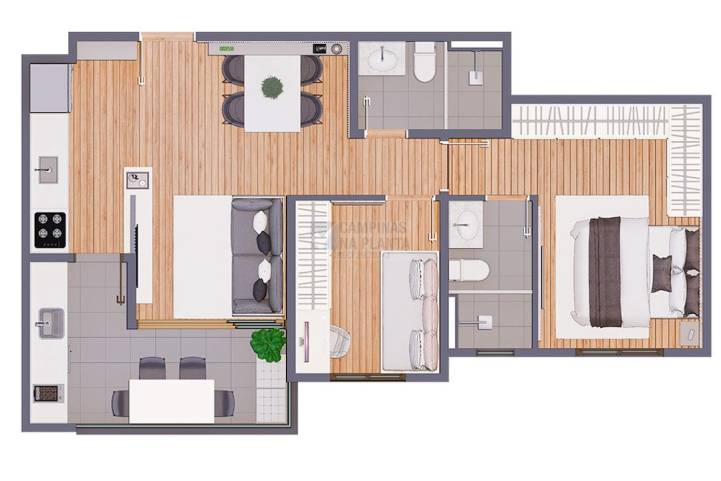 Biitencourt 678 Lancamento Planta 2 Dormitorios Finais 3 6