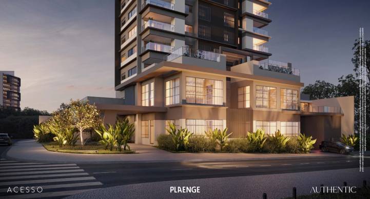 Portaria com acesso controlado no Authentic Cambuí