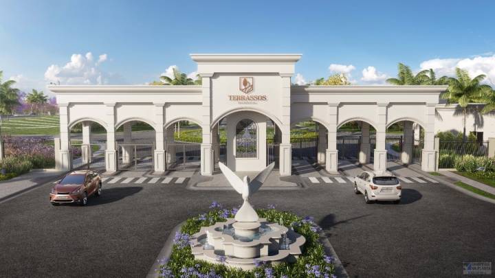 portaria do terrasso residencial em Paulínia