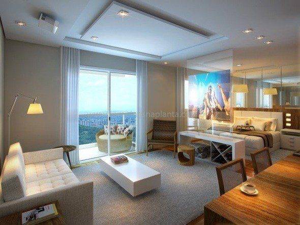 apartamento pronto campinas dot home guanabara living terraco