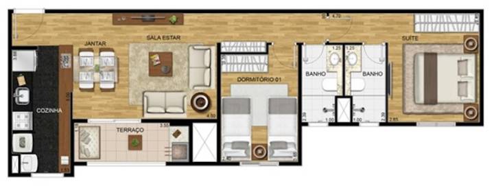 rossi mais jardins de paulinia planta 65