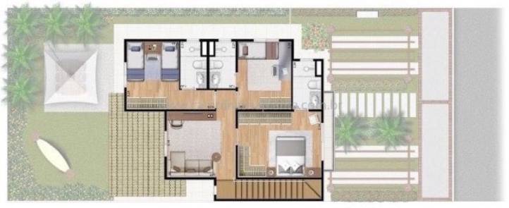 Villaggio Shangrilá Planta Opção Pavimento Superior