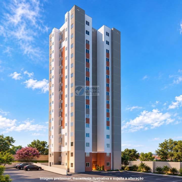 Fachada do Gran Vic Veredas, breve lançamento em Campinas