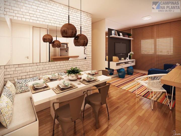 Up Campinas Living 3 Dorm