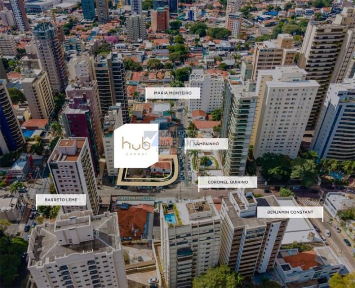 A localização deste lançamento no Cambuí