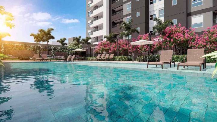 Piscina do Vista Horizonte Nova Campinas, próx Av. Norte Sul, Breve Lançamento Tegra