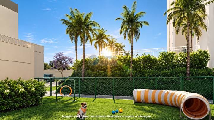 Pet place destinado aos animais de estimação dos moradores