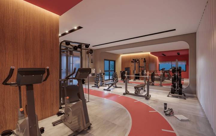 Academia completa no Residencial San Pietro Campinas