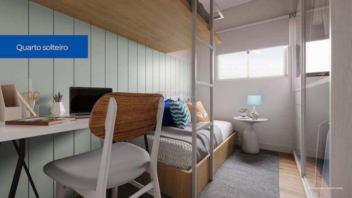 Residencial Bosque Dos Ipes Sumare Apartamento Decorado Quarto Soltero