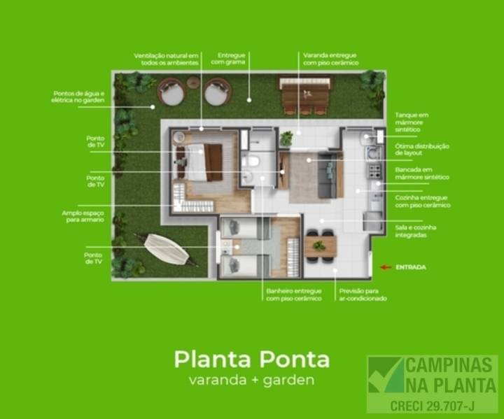 planta terreo 2 quartos