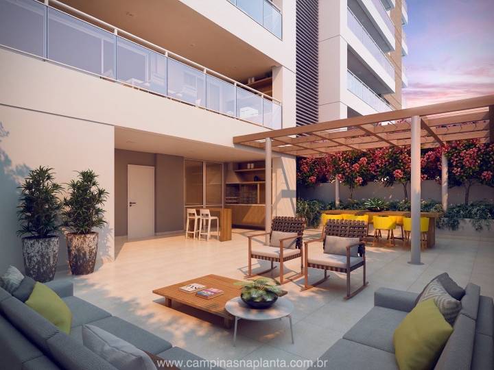 Terraço do giardino Uniqueness Cambui