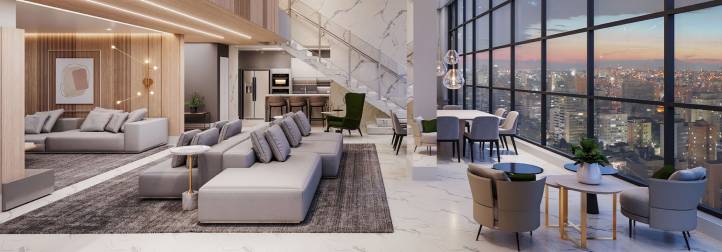 signature cambuí perspectiva sala duplex