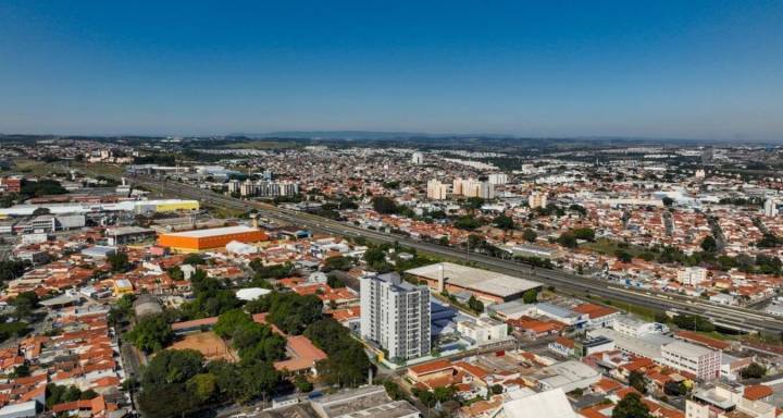 Localização do Brisas Bella Città no Parque Industrial em Campinas.
