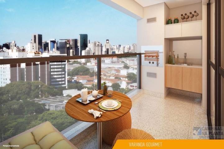 Don Cambui Varanda Gourmet com Churrasqueira Apartamento à venda