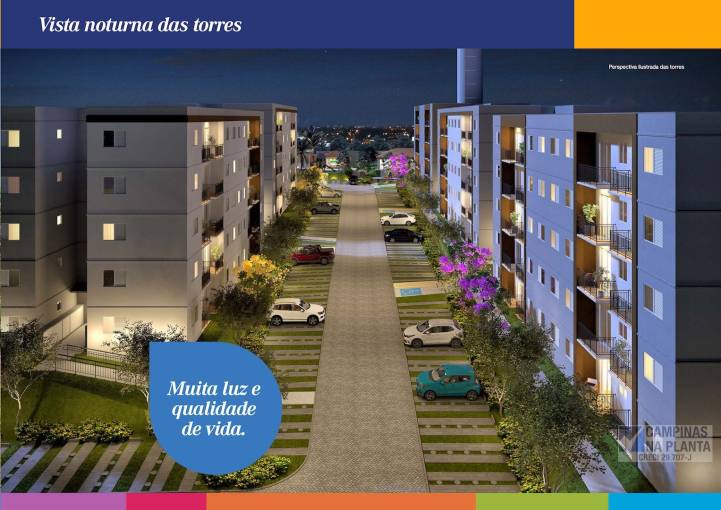 viva e realize lancamento jardim garcia perspectiva noturna